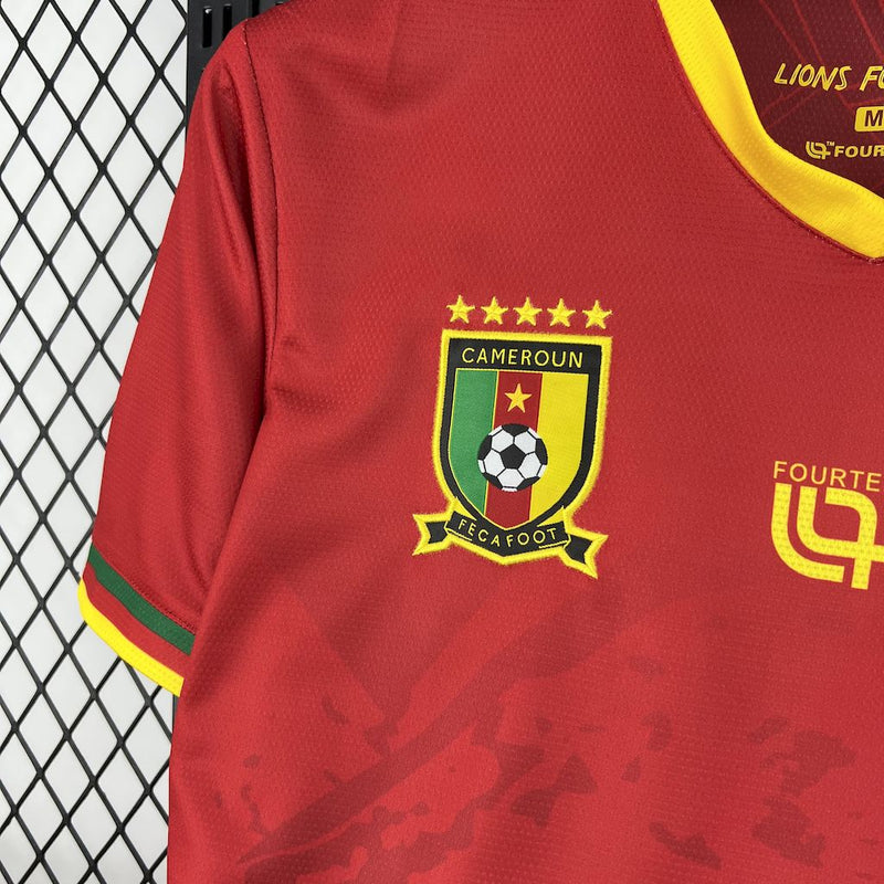 Camisa Camarões Away 25/26 - Torcedor Masculina - Lançamento