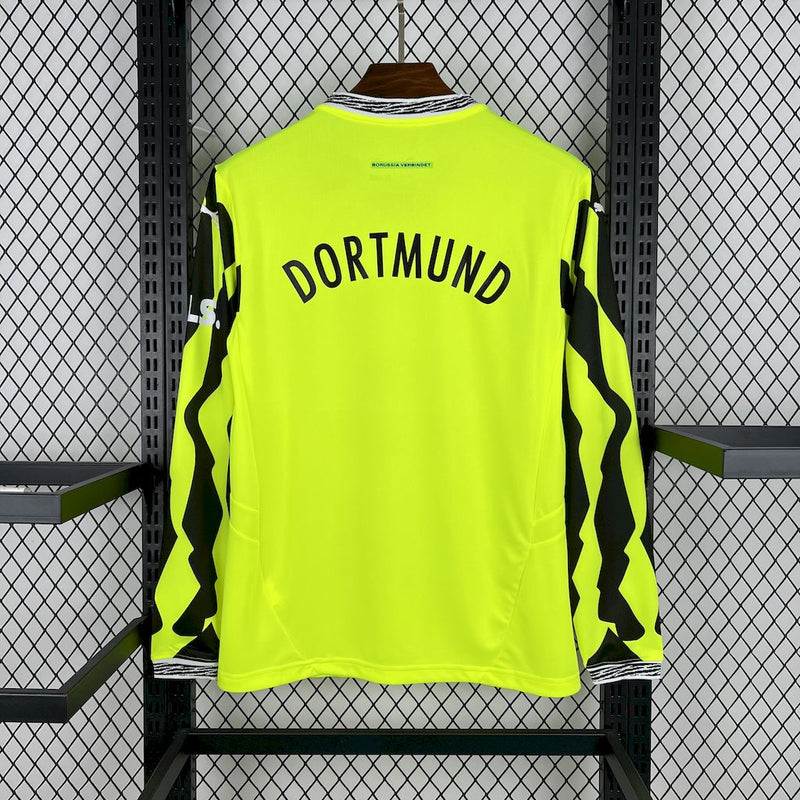 Camisa Borussia Dortmund Edição-Especial Manga Longa 25/26 - Torcedor Masculina
