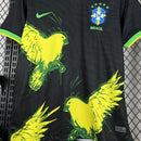 Camisa Brasil Dove Edition Black 25/26 - Torcedor Masculina - Lançamento