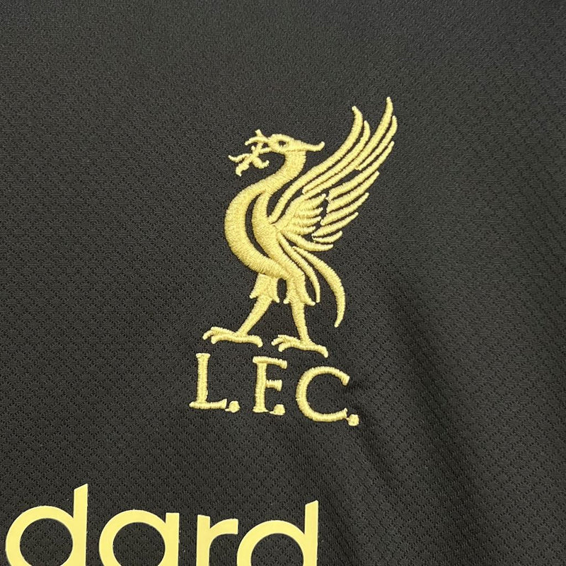 Camisa Liverpool Black Edition 25/26 - Torcedor Masculina