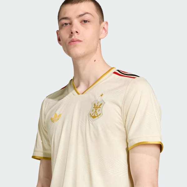 Camisa Flamengo Third 2025/26 Torcedor Adidas Masculino - Bege