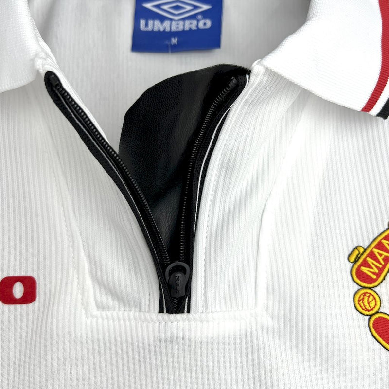 Camisa Manchester united Branca 98/99 - Versão Retro