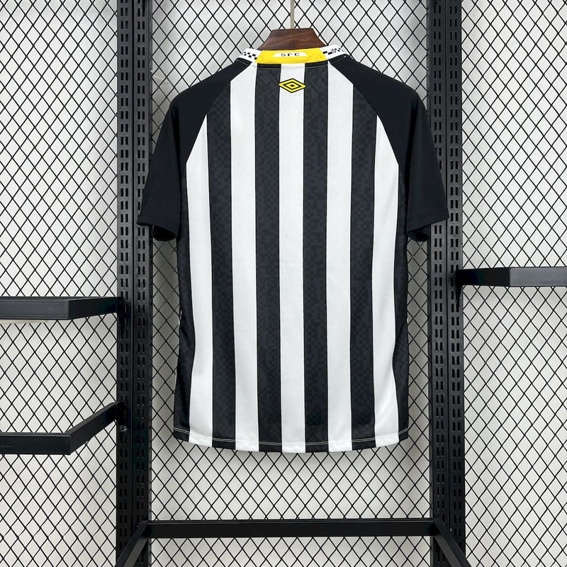 Camisa Santos Home 25/26 - Torcedor Masculina - Lançamento