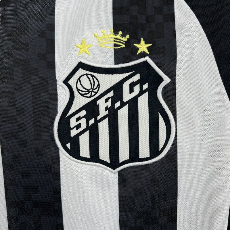 Camisa Santos Home 25/26 - Torcedor Masculina - Lançamento