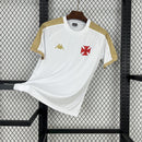 Camisa Vasco Da Gama Supporter Branca Gold 25/26 - Kappa Torcedor Masculina