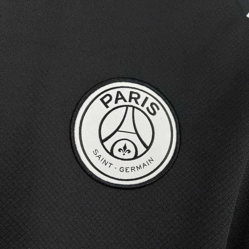 Camisa Psg Fourth Away-Black 24/25 -Torcedor Masculina