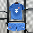 Kit Infantil Bayern De Munique Goleiro-Azul 25/26