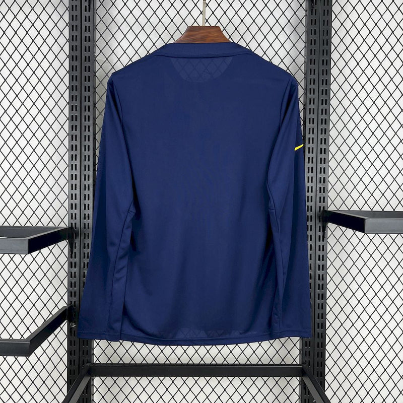 Camisa Atlético De Madrid Treino Manga Longa 25/26 - Torcedor Masculina