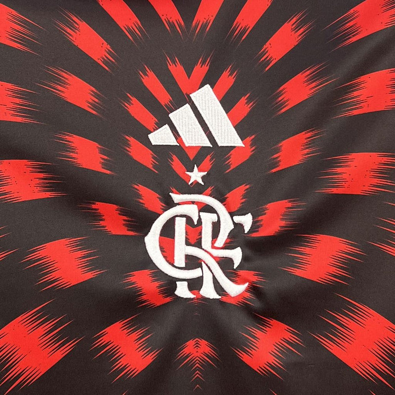 Camisa Flamengo Pré-Jogo 25/26 - Versão Feminina