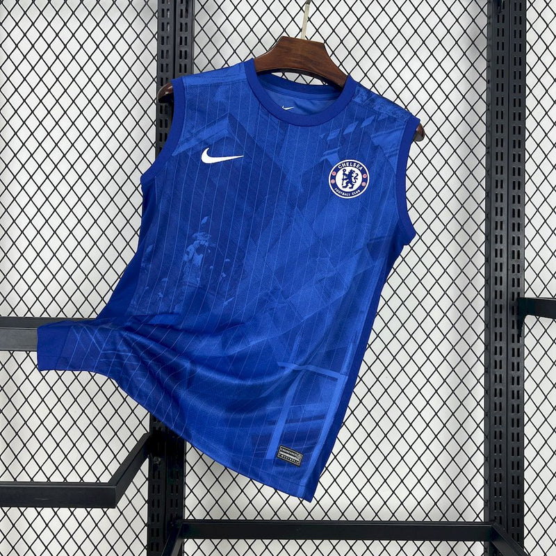 Camisa Chelsea Home-Regata 25/26 - Torcedor Masculina - Lançamento
