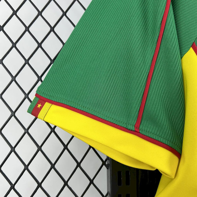 Camisa Camarões Home 1998 - Versão Retro