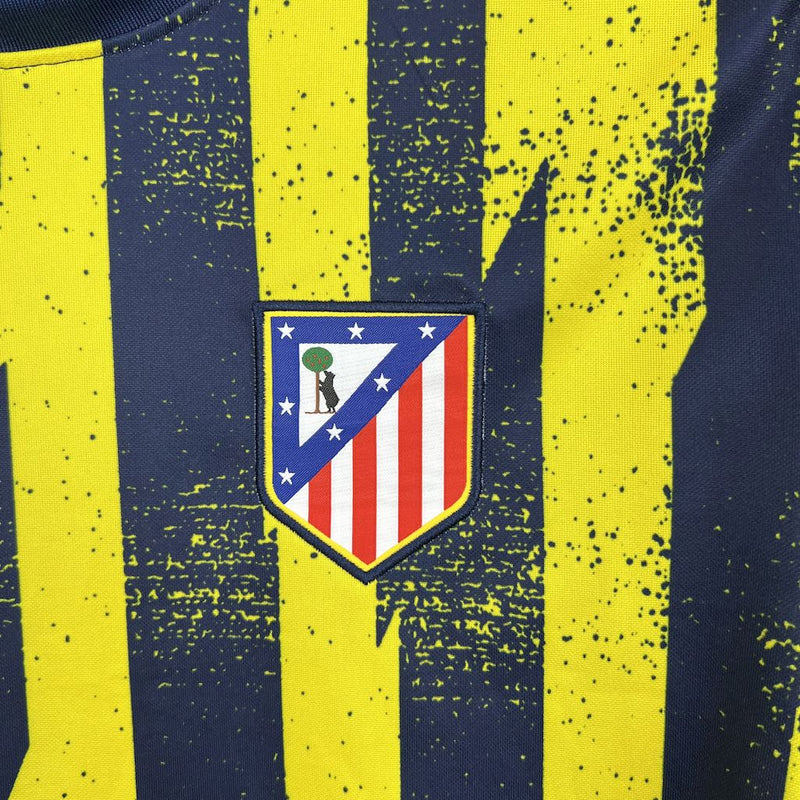 Camisa Atlético De Madrid Treino Manga Longa 25/26 - Torcedor Masculina
