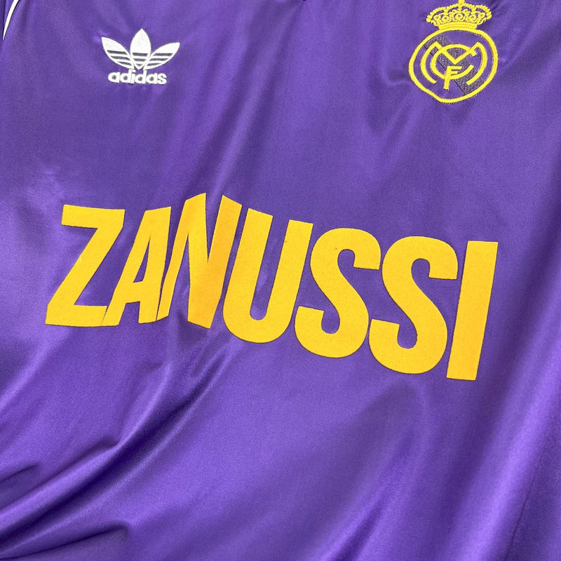 Camisa Real Madrid Third 84/85 - Versão Retro Manga Comprida