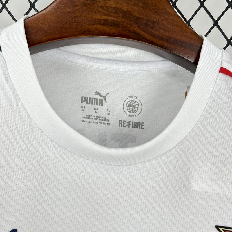 Camisa Portugal Casual Branca 25/26 - Torcedor Masculina