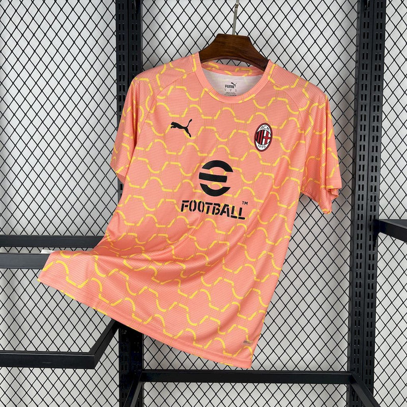 Camisa Milan Pré-Jogo 25/26 - Puma Torcedor Masculina - Lançamento