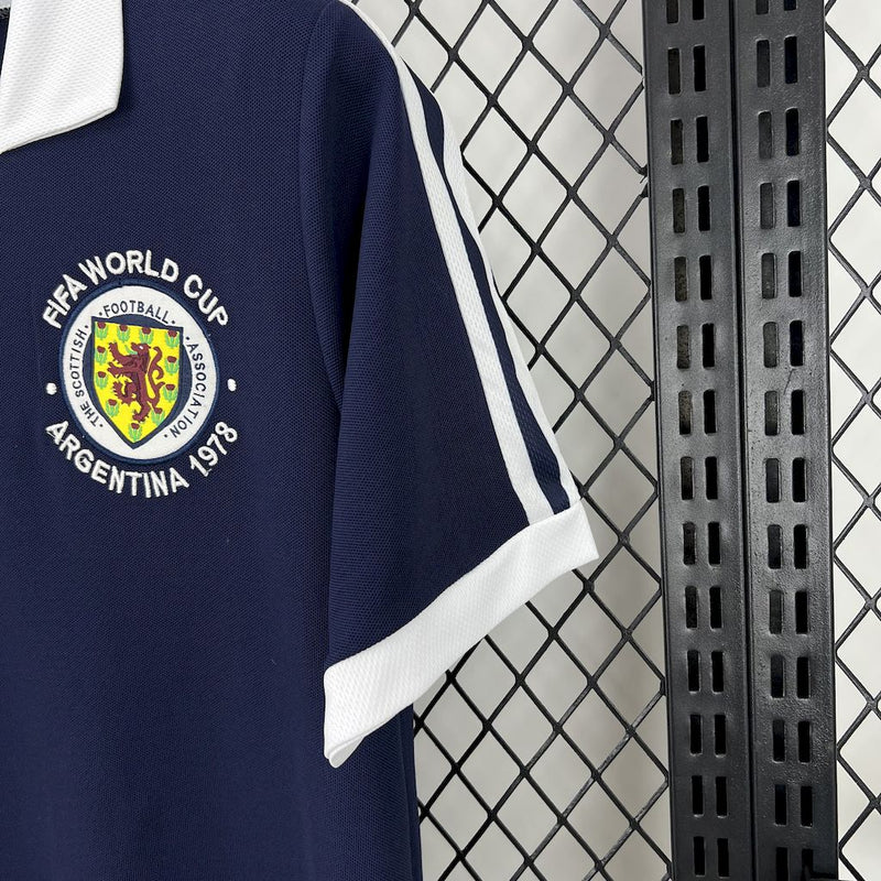 Camisa Escócia Home 1978 - Versão Retro
