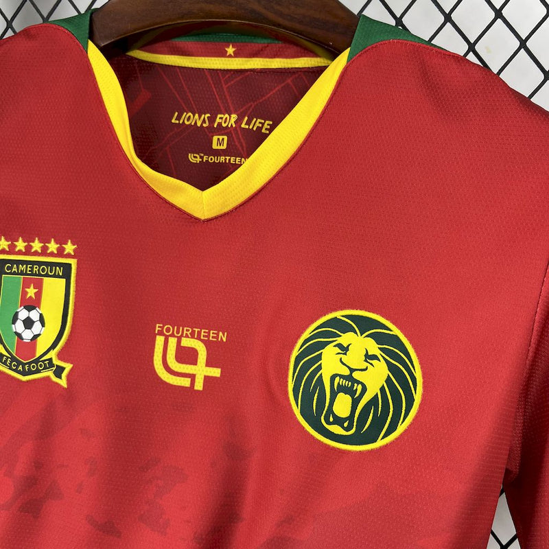Camisa Camarões Away 25/26 - Torcedor Masculina - Lançamento