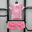 Kit Infantil Real Madrid Dragão  Edição-Especial Rosa 23/24