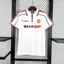 Camisa Manchester united Branca 98/99 - Versão Retro