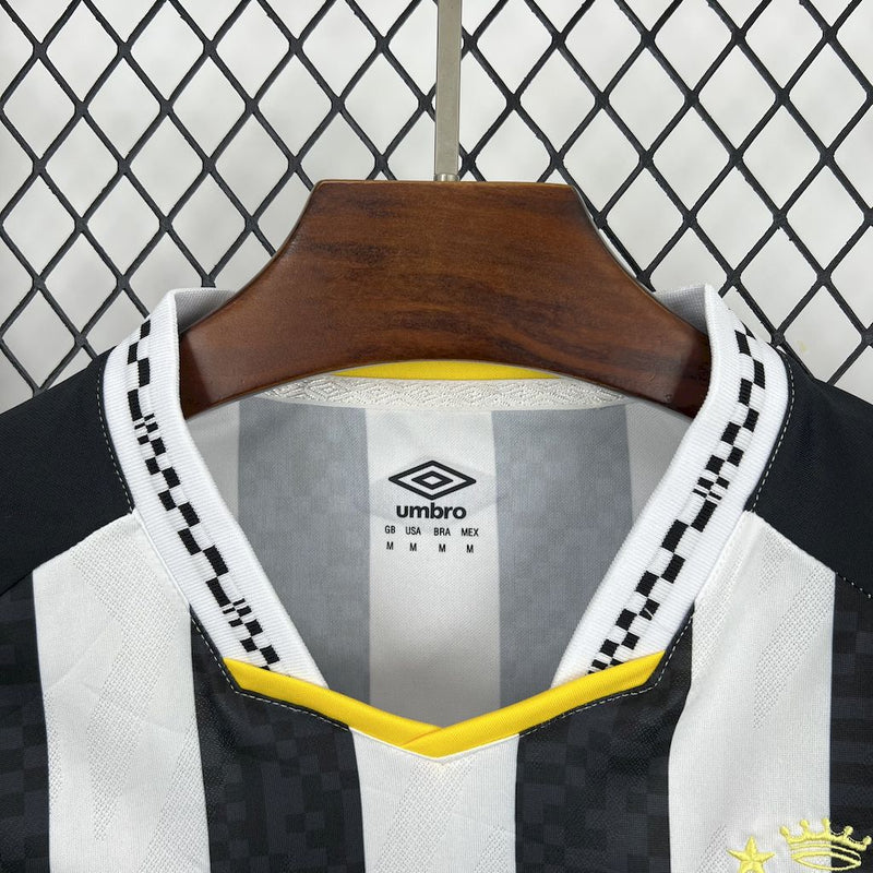 Camisa Santos Home 25/26 - Torcedor Masculina - Lançamento