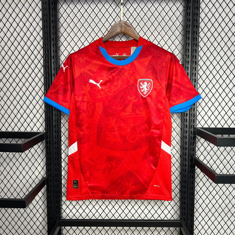 Camisa República Tcheca Home 24/25 - Versão Torcedor