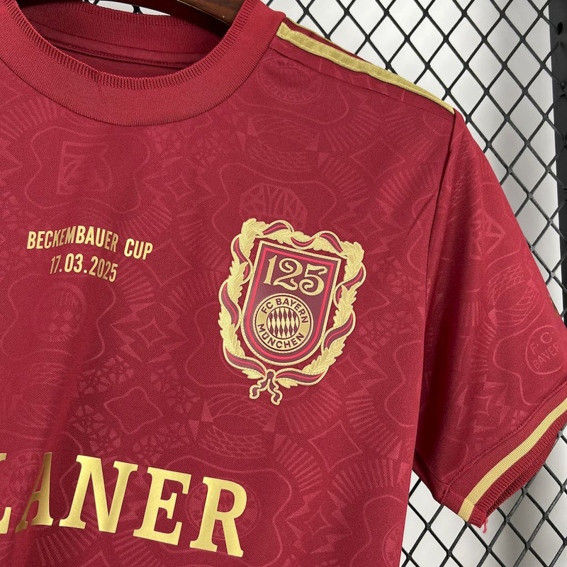 Camisa Bayern De Munique 24/25 Aniversario De 125 anos Beckenbauer Cup - Torcedor Masculina