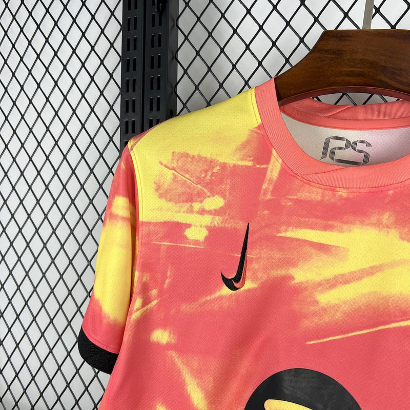 Camisa Barcelona Pré-Jogo 25/26 - Torcedor Masculina