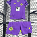 Kit Infantil Borussia Dortmund Goleiro 24/25