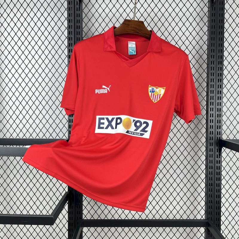 Camisa Sevilla Away 87/90 - Versão Retro