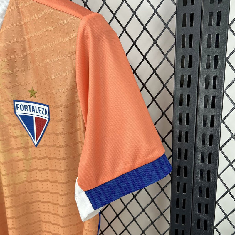 Camisa Fortaleza Goleiro-Laranja 25/26 - Torcedor Masculina - Lançamento