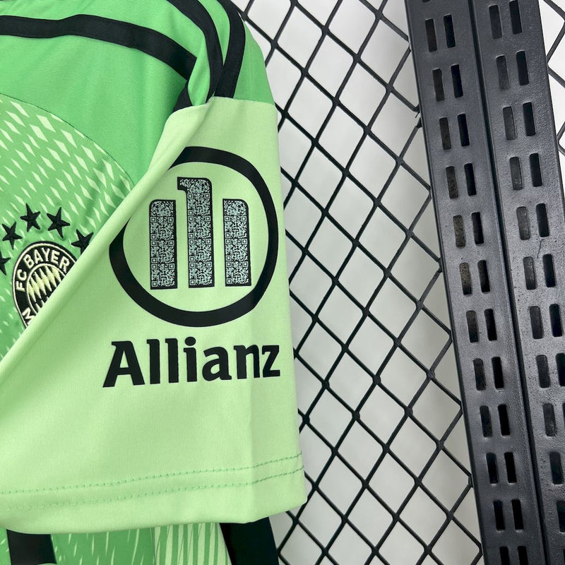 Camisa Bayern De Munique Goleiro-Verde 25/26  - Torcedor Masculina