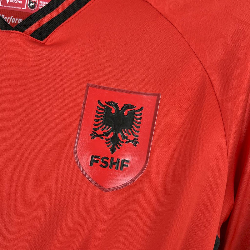 Camisa Albânia Home 25/26  - Torcedor Masculina