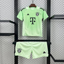 Kit Infantil Bayern De Munique Goleiro-Verde 25/26