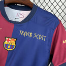 Camisa Barcelona Home Especial  Travis Scott 24/25 - Torcedor Masculina