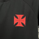 Camisa Vasco Da Gama Supporter Preta Gold 25/26 - Kappa Torcedor Masculina