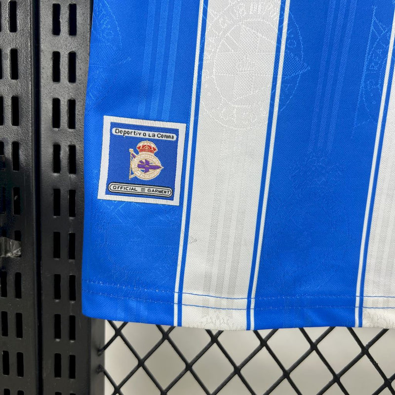 Camisa La Coruña Home 97/98 - Versão Retro