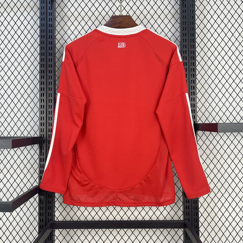 Camisa Internacional Home Manga Longa 25/26 - Torcedor Masculina