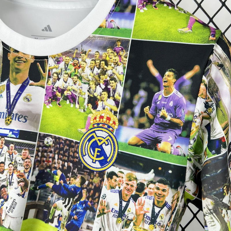 Camisa Real Madrid Edição 15 Champions 25/26 - Torcedor Masculina