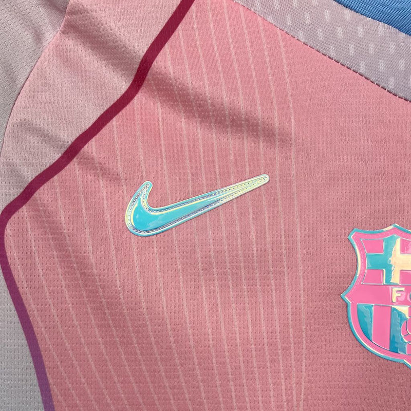 Camisa Barcelona Edição-Especial Rosa 25/26 - Torcedor Masculina