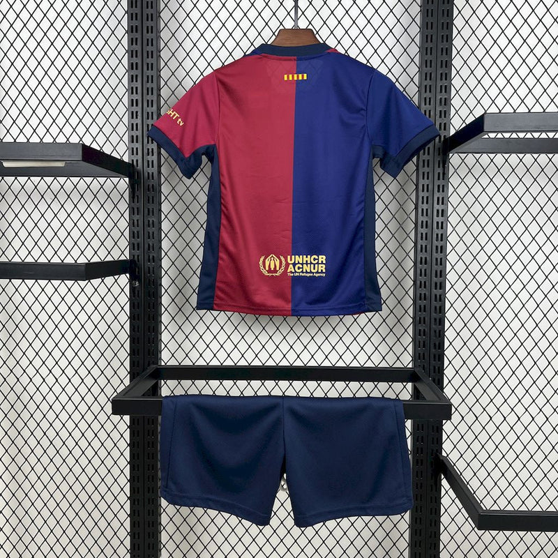 Kit Infantil Barcelona x Travis Scott 24/25