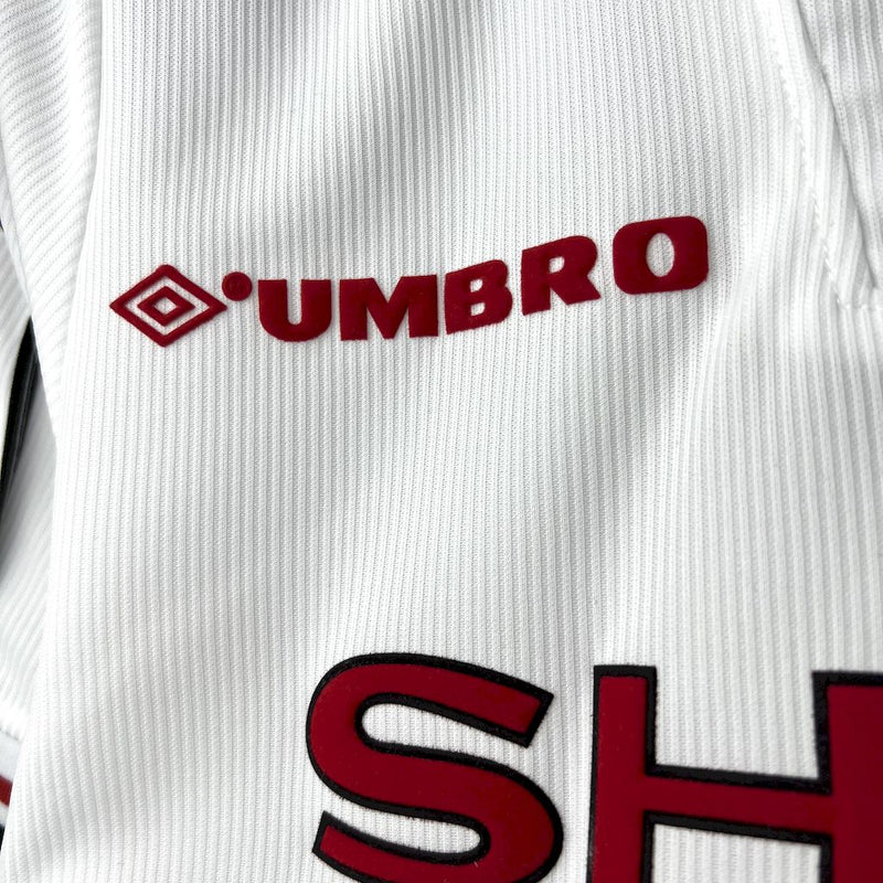 Camisa Manchester united Branca 98/99 - Versão Retro