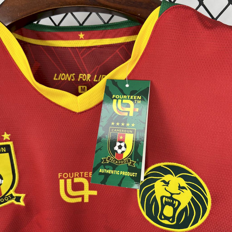 Camisa Camarões Away 25/26 - Torcedor Masculina - Lançamento